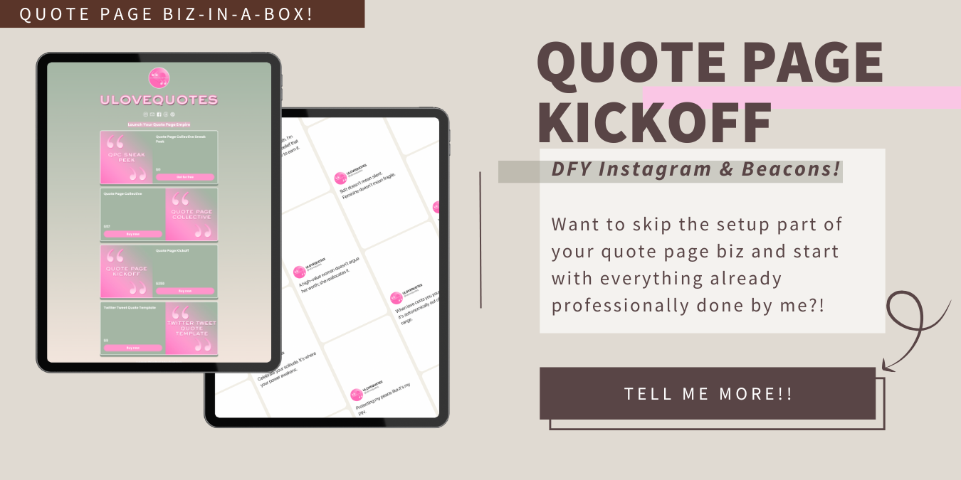 Quote Page Kickoff Service